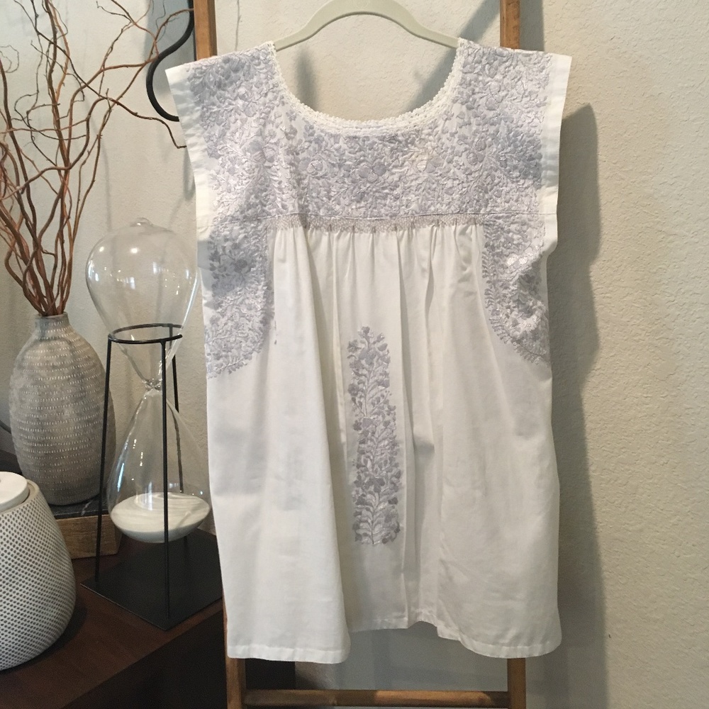 Embroidered Top